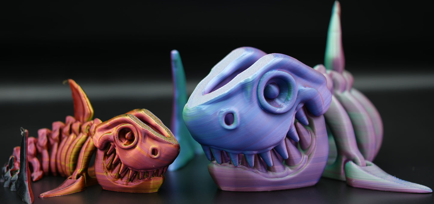 Flexi Factory Skeleton Shark