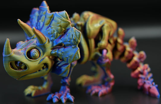 Flexi Factory Skeleton Triceratops