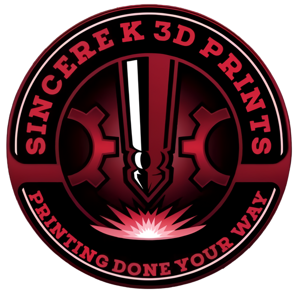 SincereK 3D Prints